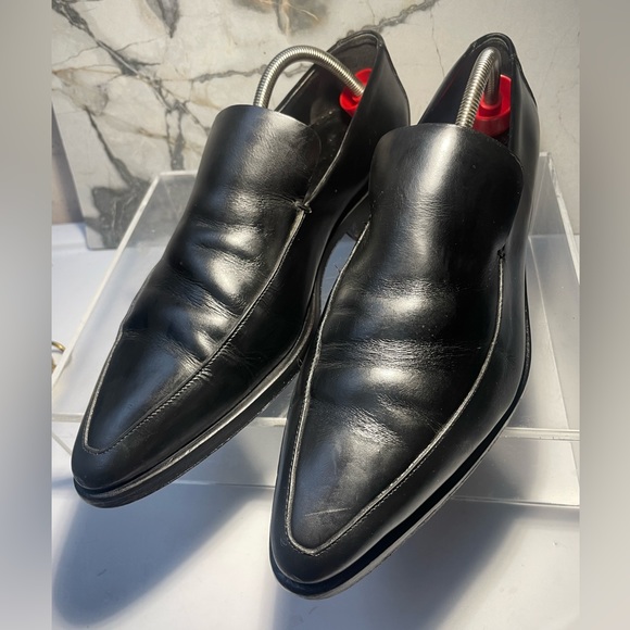 GUCCI loafers shoes mens leather sz 10 made in italy - Picture 8 of 16